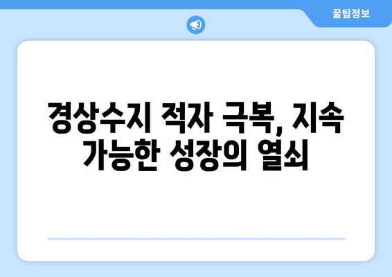 경상수지 개선: 경제적 번영 추구