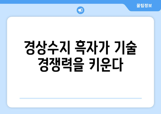 경상수지와 기술 진보: 상생적인 관계