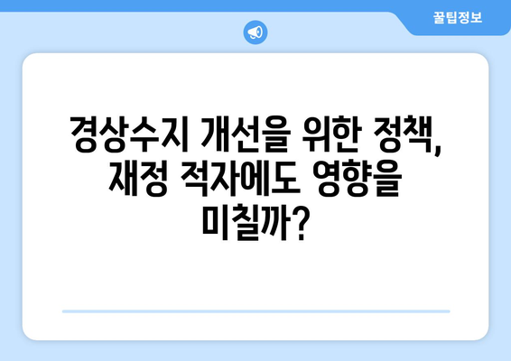 경상수지와 재정 적자: 상관 관계 탐구